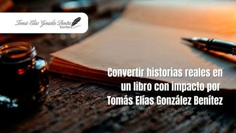Tomás Elías González Benítez lanza un programa online para ayudar a escribir libros